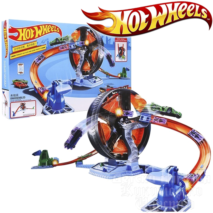 * Hot Wheels Spin Wheel  CHALLENGE TRACK GJM77