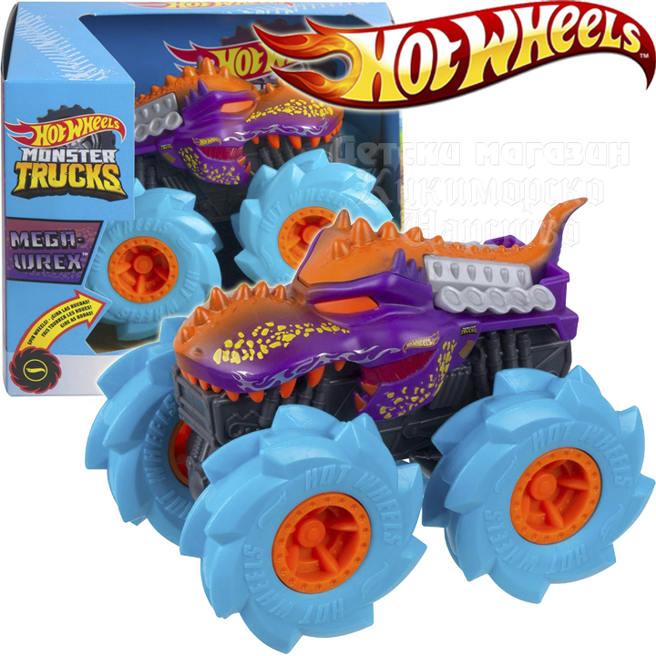 Hot Wheels   Monster Trucks 1:43 Mega WrexGVK39