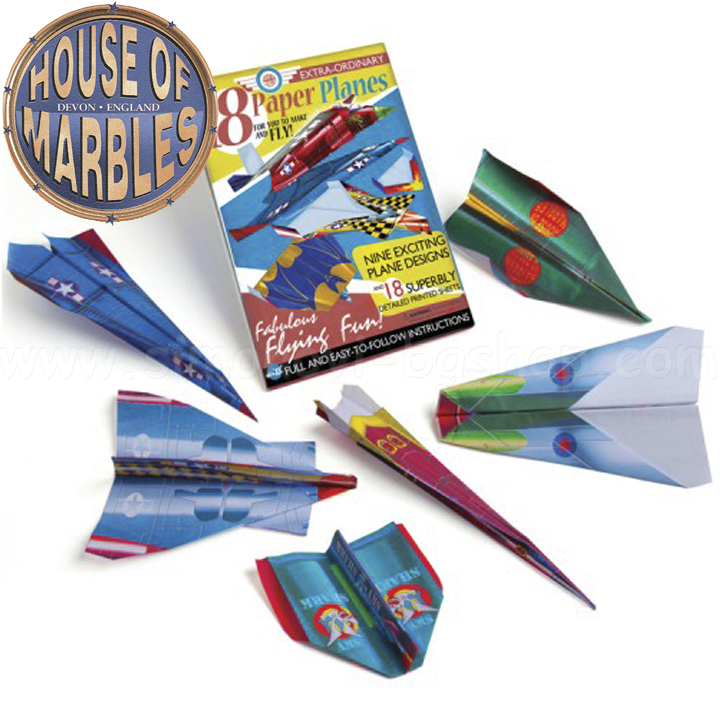 House of Marbles -Set of airplanes from paper 222027