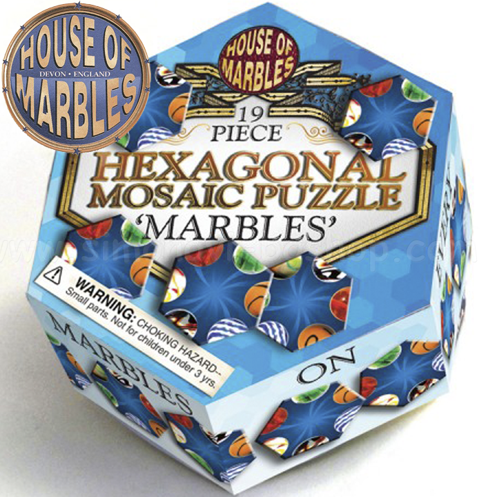 House of Marbles - Mini puzzle Hexagonal 222035