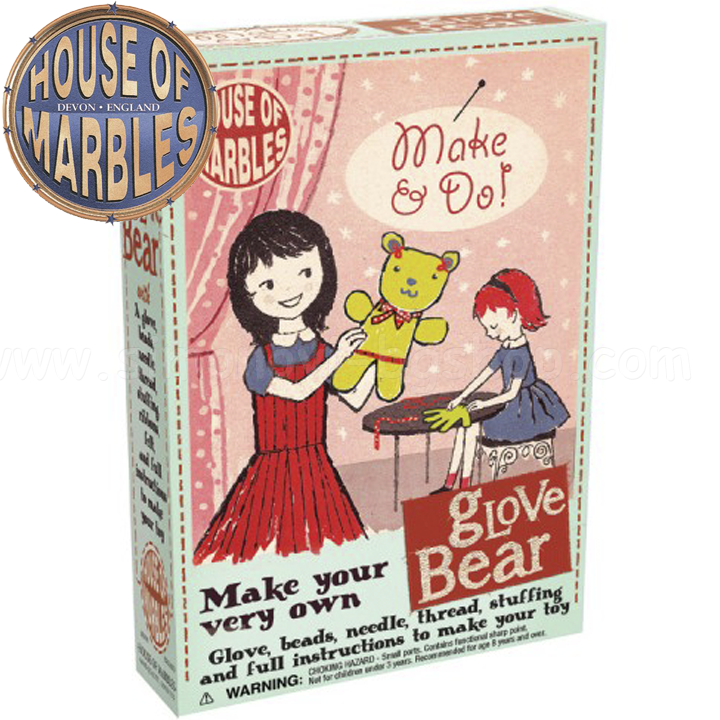 House of Marbles - Make your bear by a glove 222074