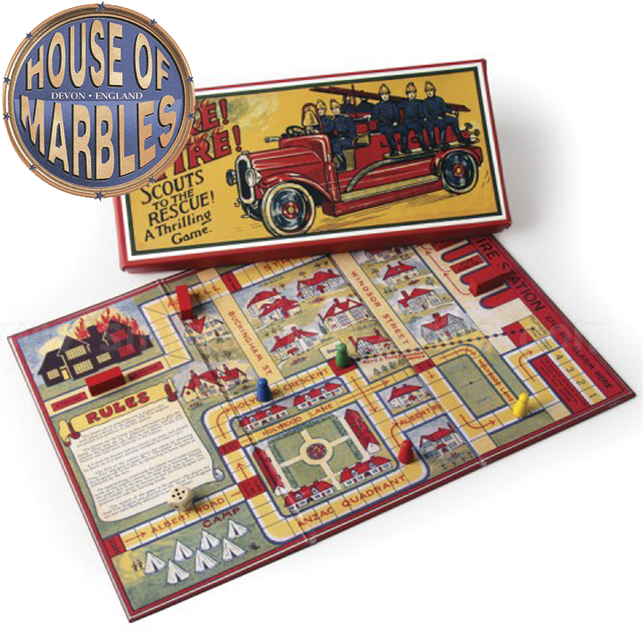 House of Marbles - Board Game Fire! Fire! 10-238