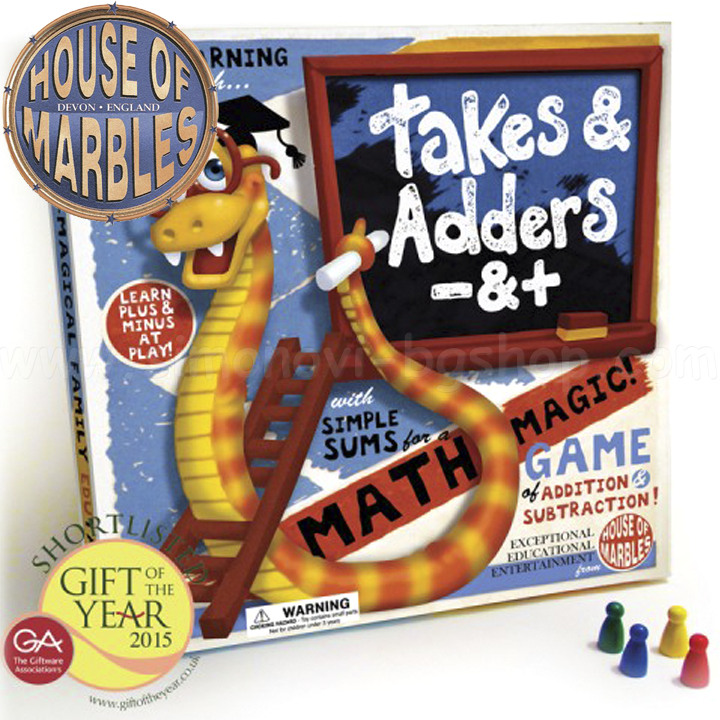 House of Marbles - Educational game Takes & Adders 222050