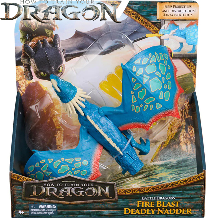 HOW TO TRAIN YOUR DRAGON    Fire Blast Deadly Nadder 6072591