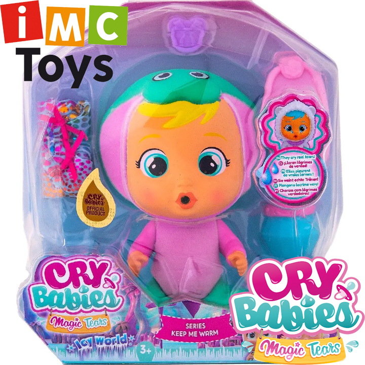 Cry Babies Magic Tears Mini doll with tears Shana Keep me warm 916241