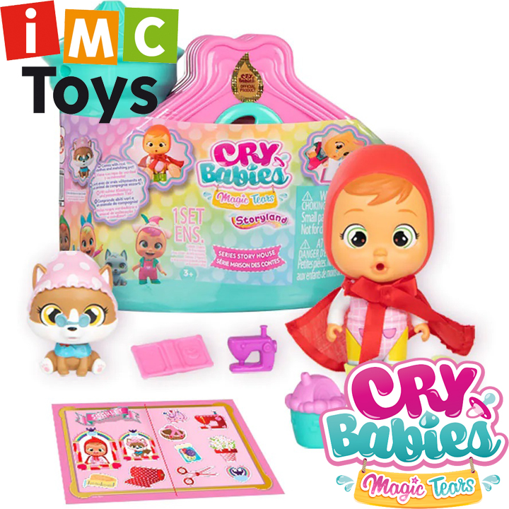 Cry Babies Magic Tears Storyland 82533 House Tears Mini Doll