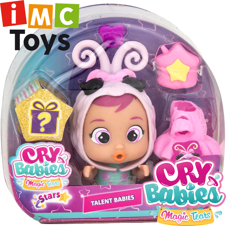 Cry Babies Magic Tears Mini doll with real tears baby talent Nina 916111