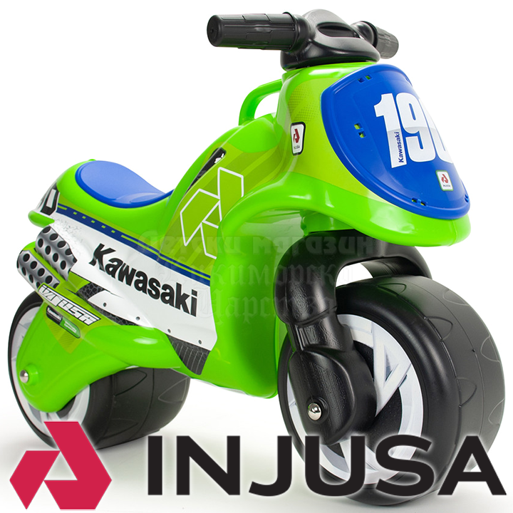 * Injusa Balancing motor Moto Neox Kawasaki Green 19015
