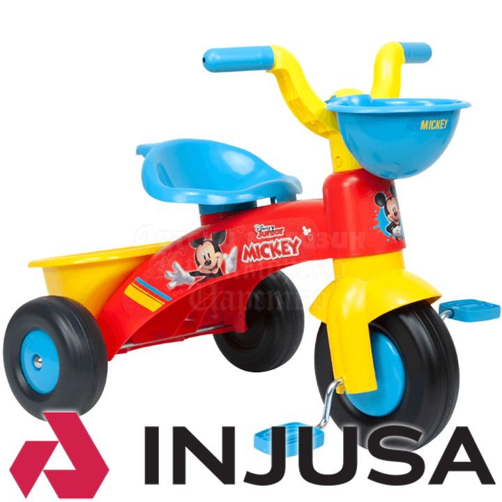 * 2022 Injusa Children's tricycle Trico MAX Mickey Mouse 3530