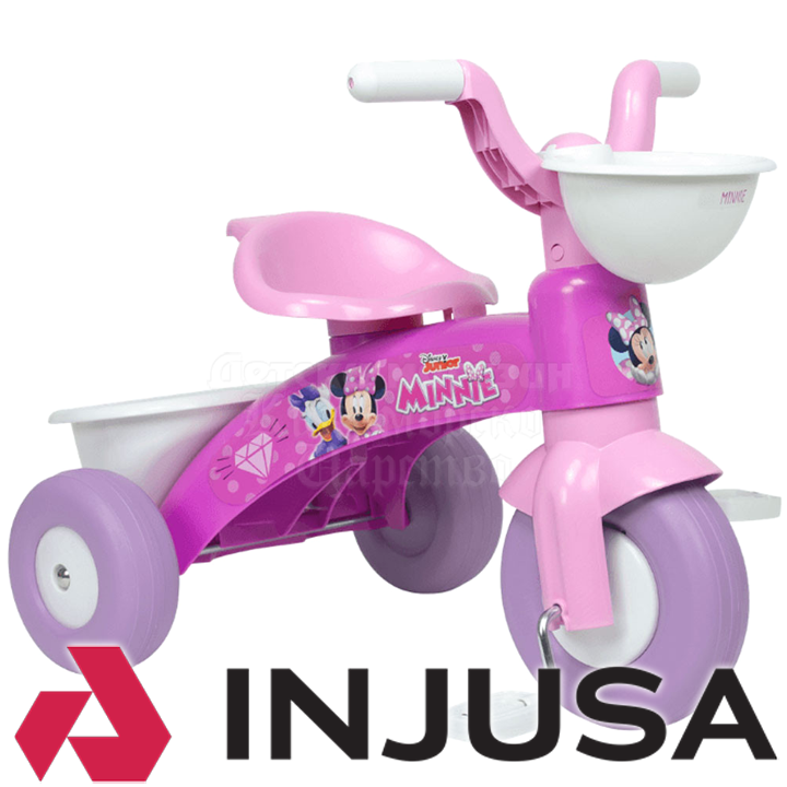 * 2022 Injusa Children's tricycle Trico MAX Minnie Mouse 3531