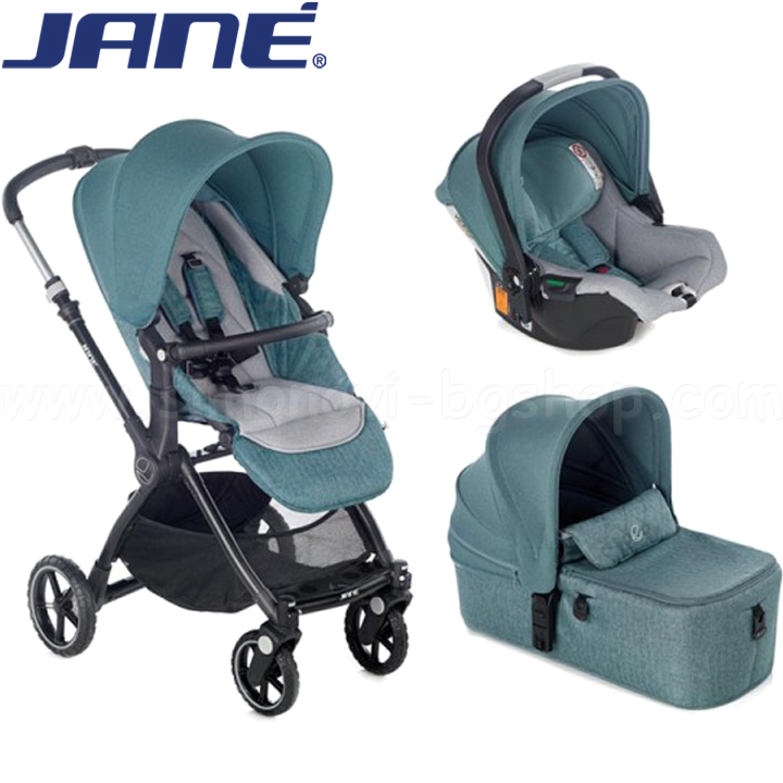 Jane Carucior pentru copii 3in1 Kendo Koos i-Size Micro Mild Blue 5559 U07