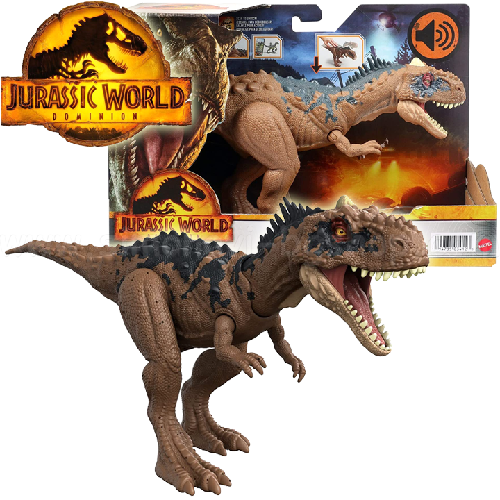* Jurassic World DominionRoar Strikers  RajasaurusHDX35