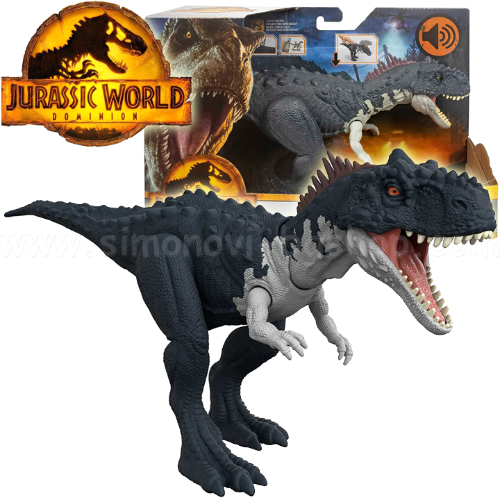 * Jurassic World DominionRoar Strikers  RajasaurusHDX45