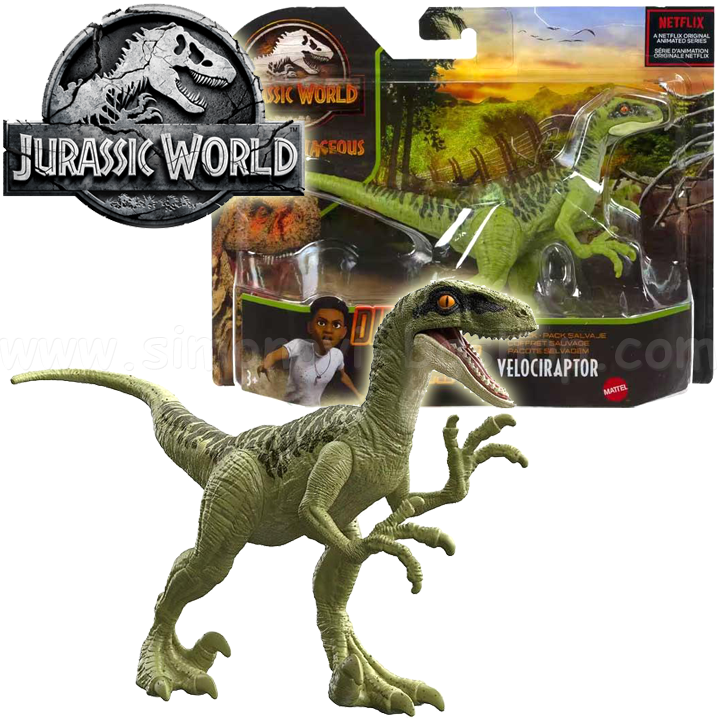 *Jurassic World Dino Escape  VelociraptorHCL82