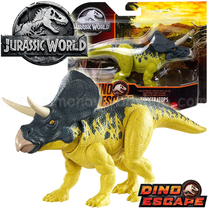 *Jurassic World Dino Escape  Zuniceratops GWD00