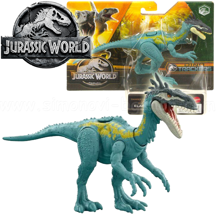 * Jurassic World DominionDino Trackers  ElaphrosaurusHLN59