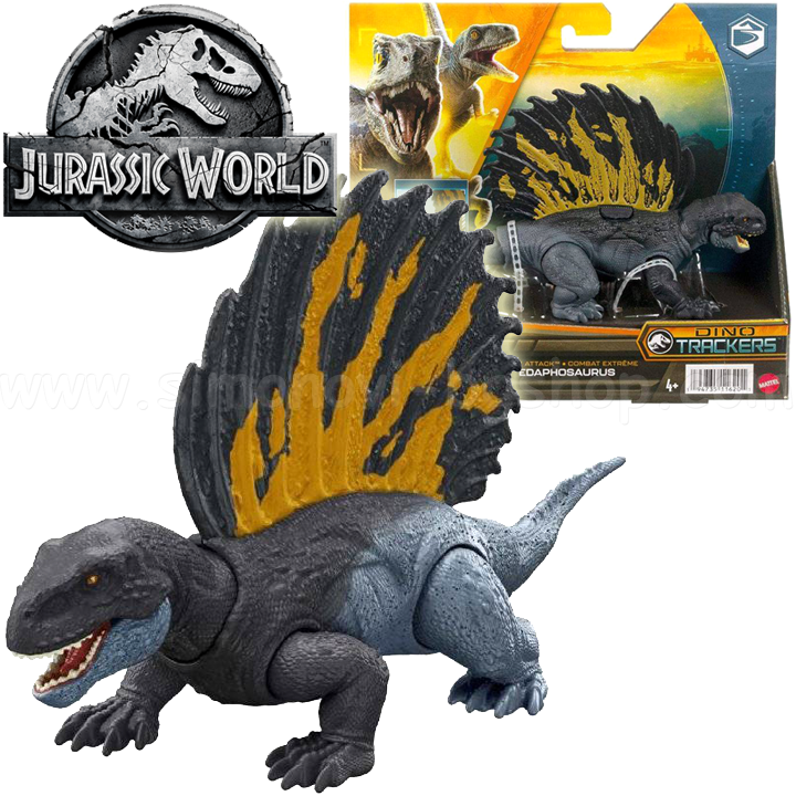 * Jurassic World DominionDino Trackers  EdaphosaurusHLN67