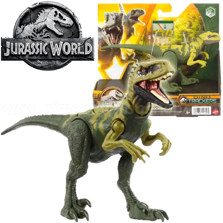 * Jurassic World DominionDino Trackers  AtrociraptorHLN69