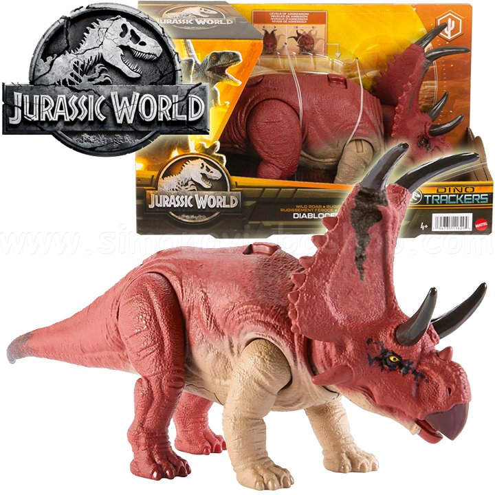 * Jurassic World DominionDino Trackers  DiabloceratopsHLP16
