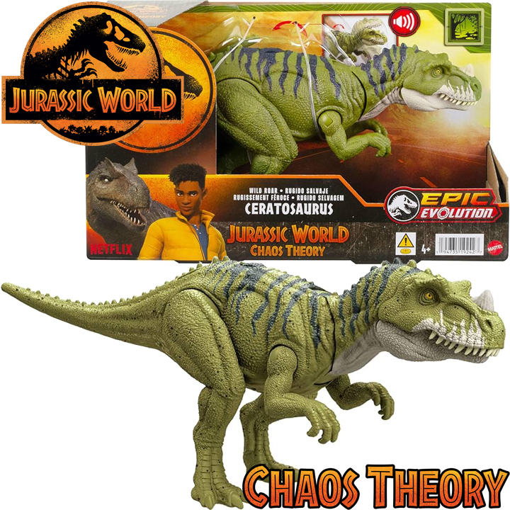 * Jurassic World Chaos Theory  Ceratosaurus HTK74