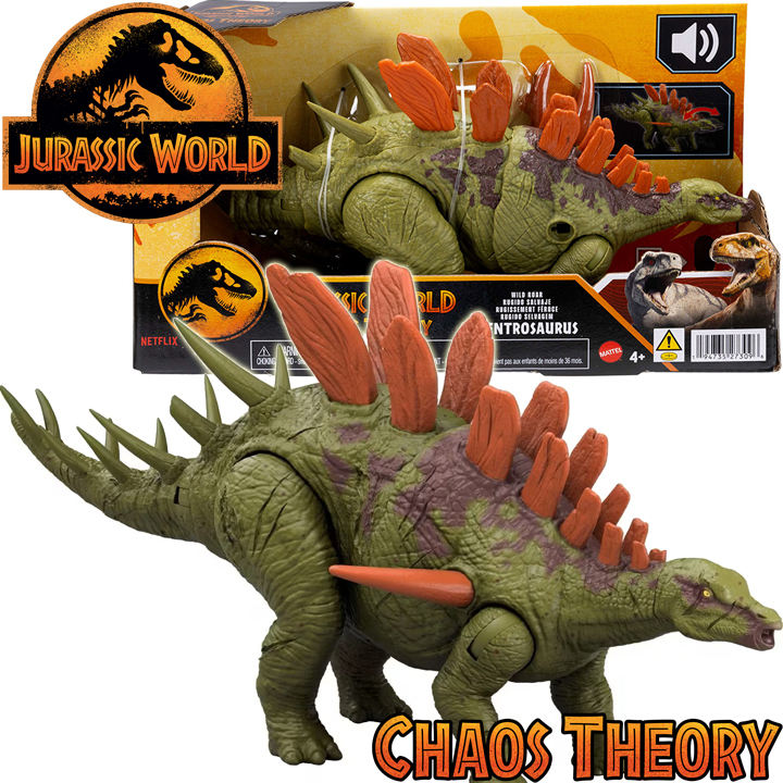 * Jurassic World Chaos Theory  Wild Roar Kentrosaurus JCL65