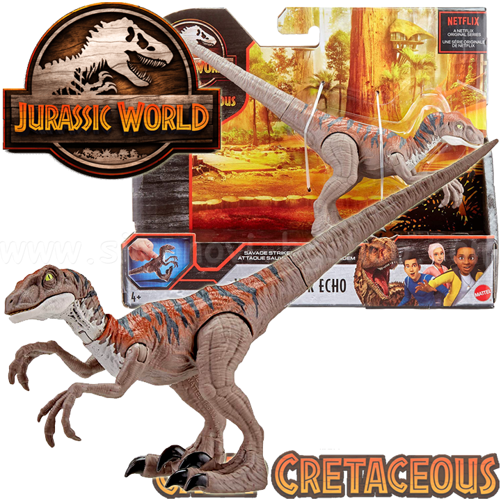 *Jurassic World Camp Creaceous  Velociraptor EchoGCR54