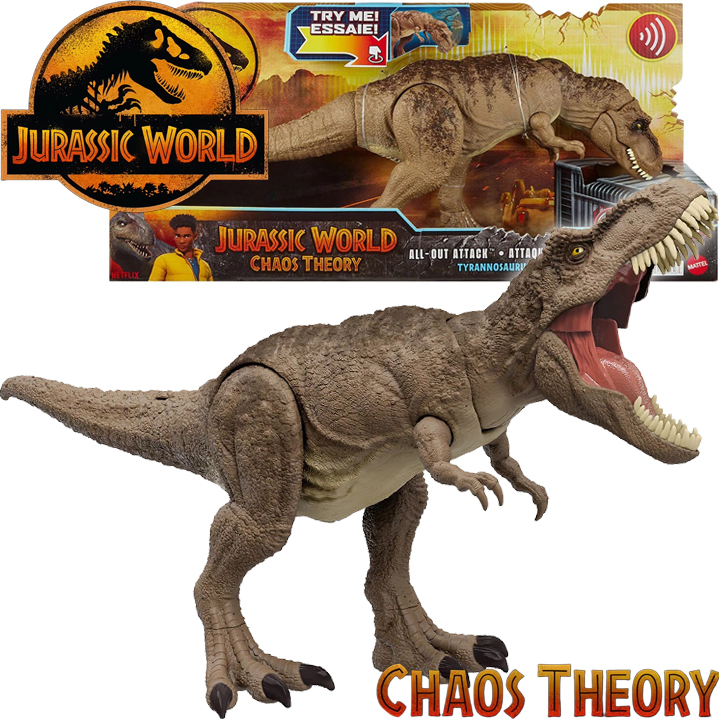 * Jurassic World Chaos Theory  Tyrannosaurus Rex HXF53