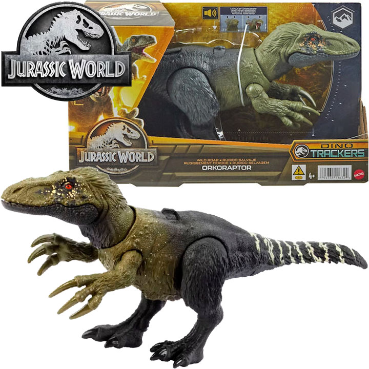 *Jurassic World Wild Roar  Orkoraptor HLP21