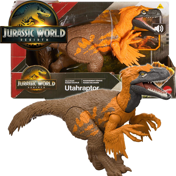 2025 Jurassic World Rebirth Dinosaur Utahraptor JGB87