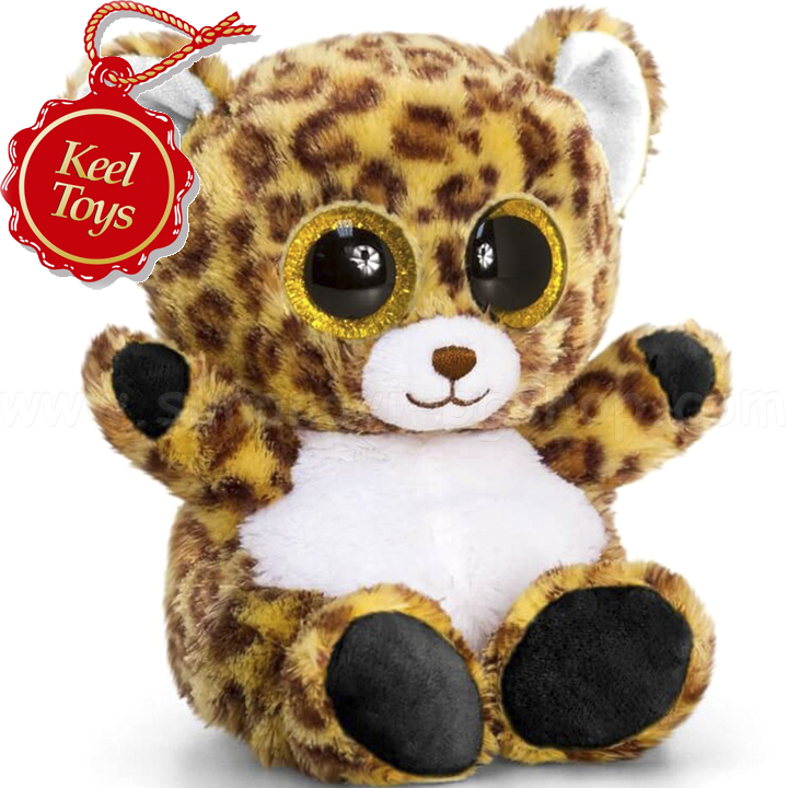 Keel Toys Plush Leopard SW0376