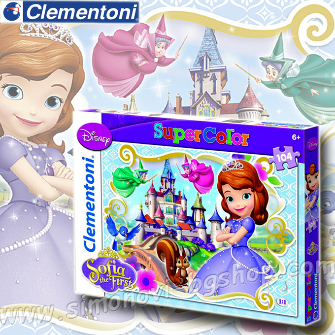 Clementoni - Super Color ����� Sofia The First 104�.