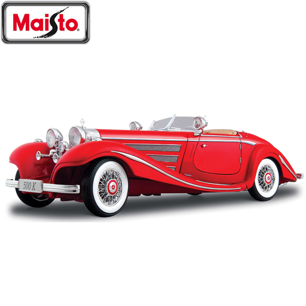 Maisto - ���� MERCEDES 1936 M-B 500 Red 1:18 ����������