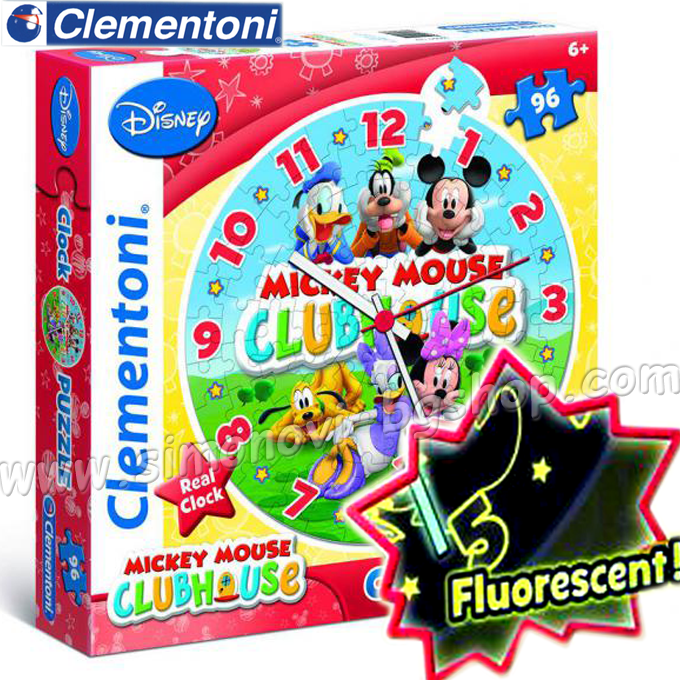 Clementoni - ����� Mickey Mouse Clubhouse Clock 23018