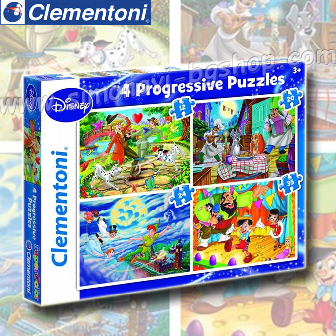 Clementoni - Super Color ����� 4 � 1 ������� �� �����