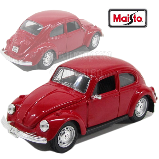 Maisto All Stars - Volkswagen Beetle Red 1:24