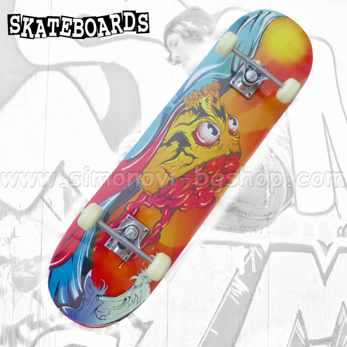 2013 Felyx Toys Skateboard 79 cm. Colors Fish