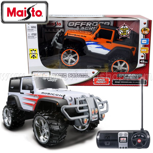 Maisto Tech - ���� Wrangler Rubicon 1:16 ����������
