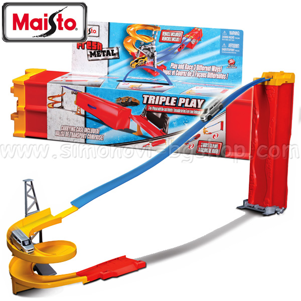 Maisto - Circuit FRESH Metal 1 pc . Assortment cart