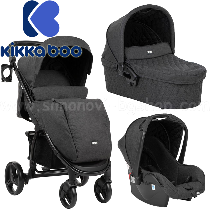 **KikkaBoo   31 Madrid Black Melange 31001010131