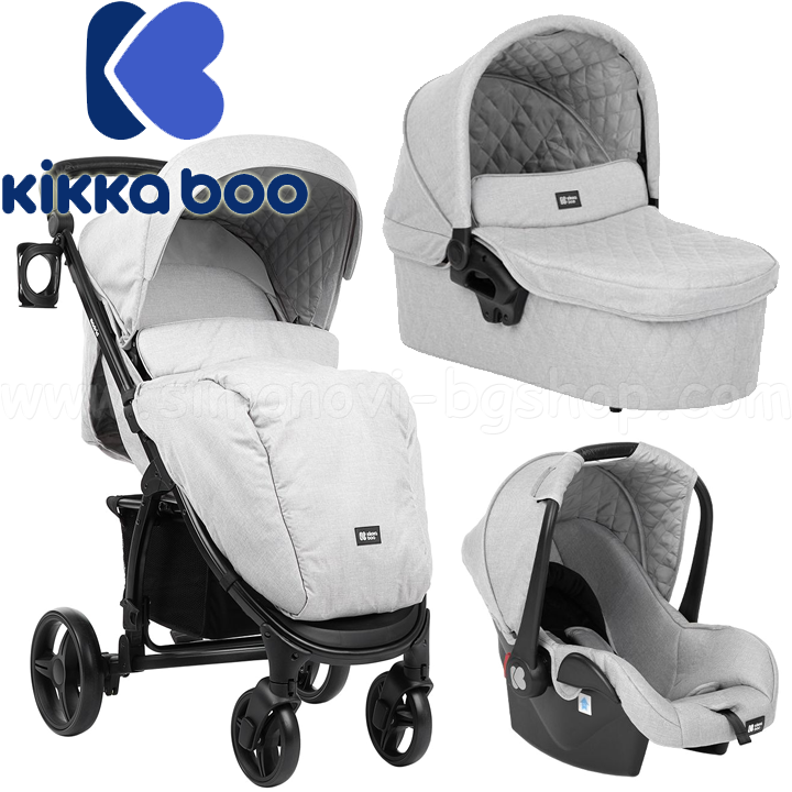 **KikkaBoo   31 Madrid Light Grey Melange 31001010133