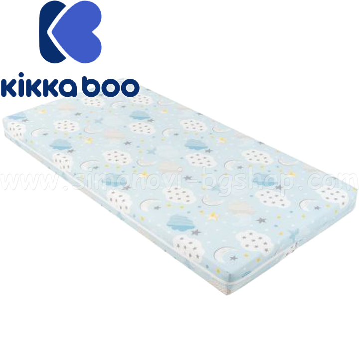 2021 Kikka Boo Mattress Fantasia Plus Star Clouds Blue 41107030026