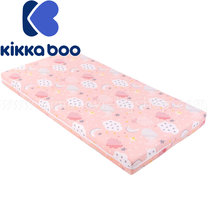 2021 Kikka Boo Mattress Fantasia Plus Star Clouds Peach 41107030027