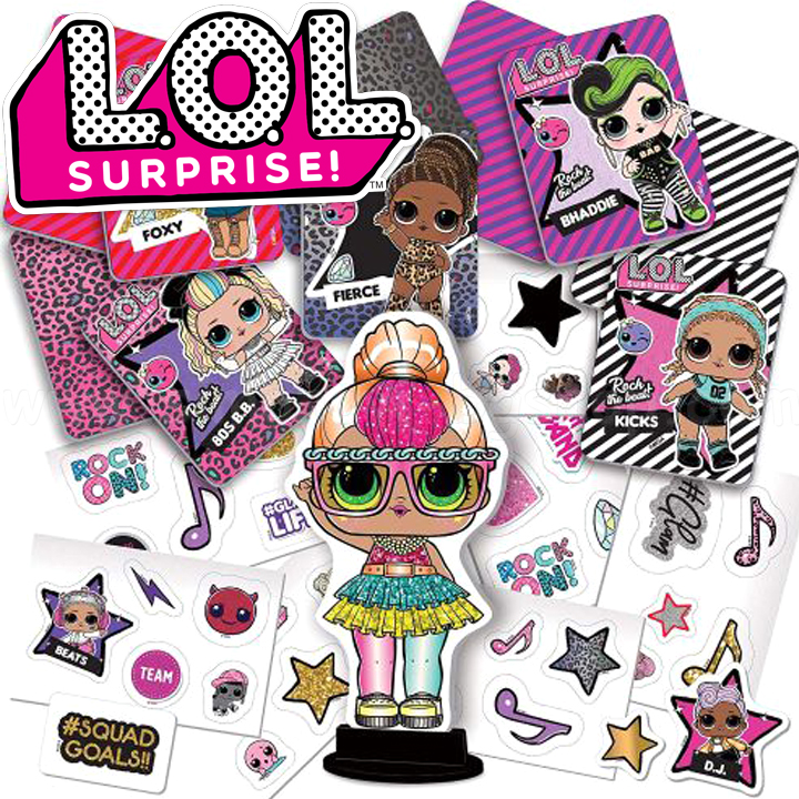L.O.L. Surprise Collection of stickers and cards 73788