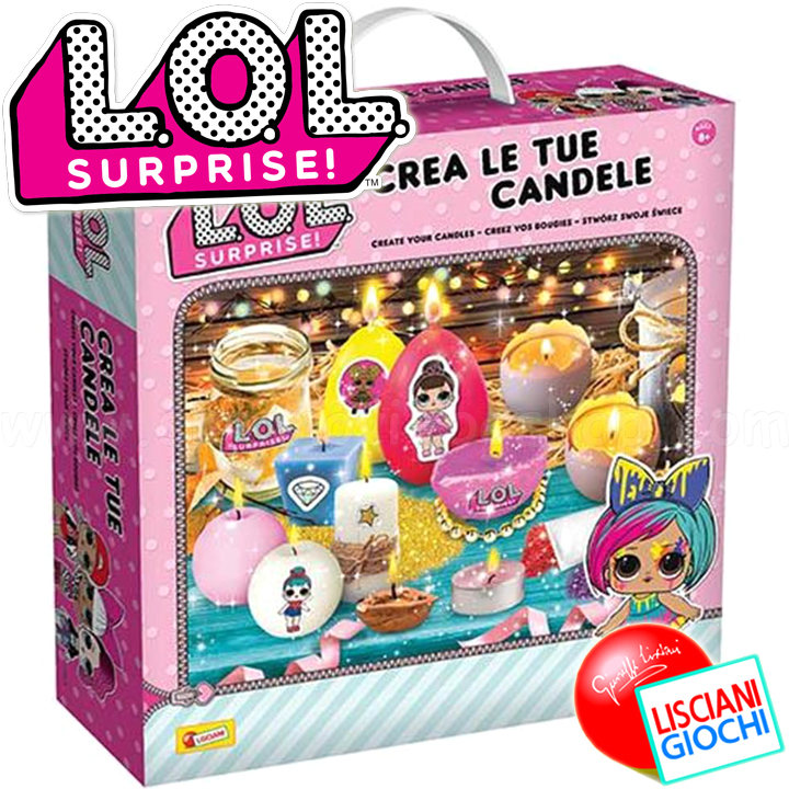 * L.O.L. Surprise Deluxe Creative set Make with and candle 77526