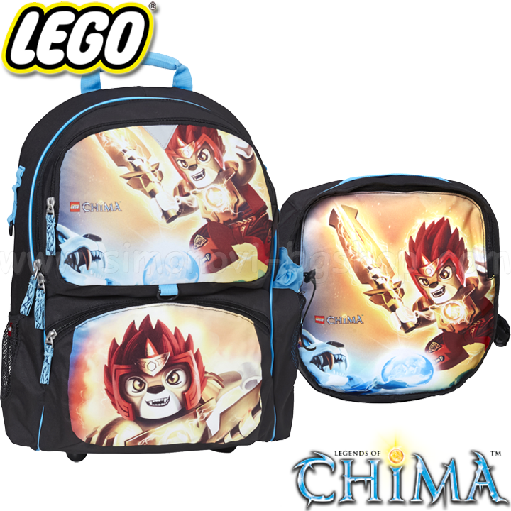 *Lego Scoala Bobocilor rucsac sac de sport cei mai Chima Fire Ic