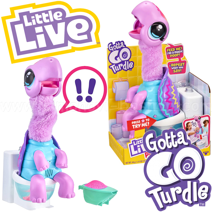 *  Little Live PetsGotta Go Turtle   26334