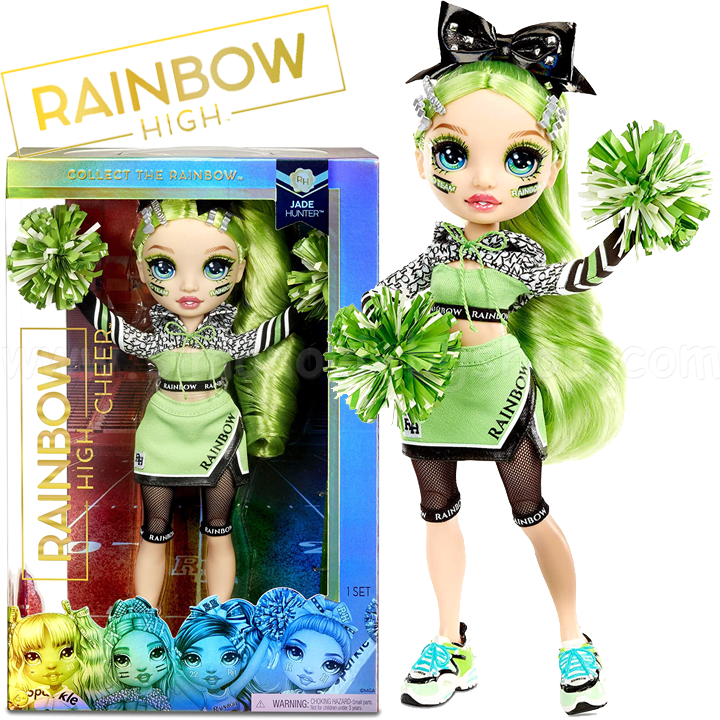 L.O.L. Rainbow High Cheer Jade Hunter 572558