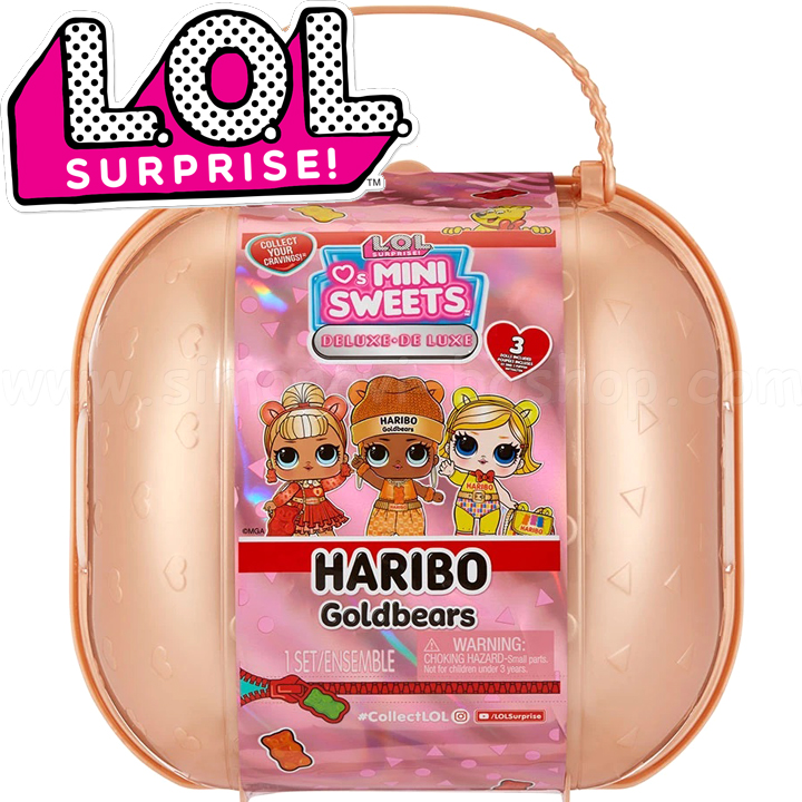 *L.O.L. Surprise  3  Loves Mini Sweets X HARIBO Deluxe 119906