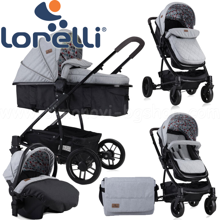 *Lorelli   S500 GREY & BLACK CROSS10020852087