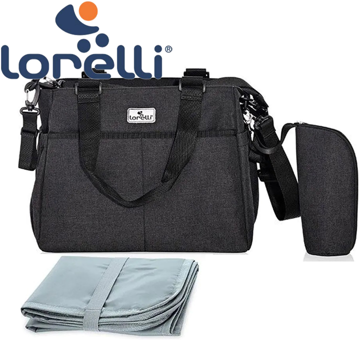 2024 Lorelli Classic Stroller Bag Maya Black 10040250002